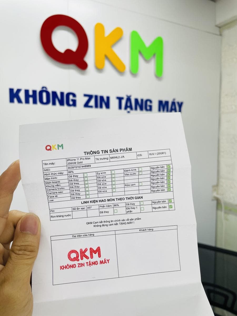 Like-new iPhone 99% - QKM facility 3