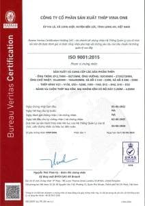Vina One Steel Manufacturing Corporation facility 3