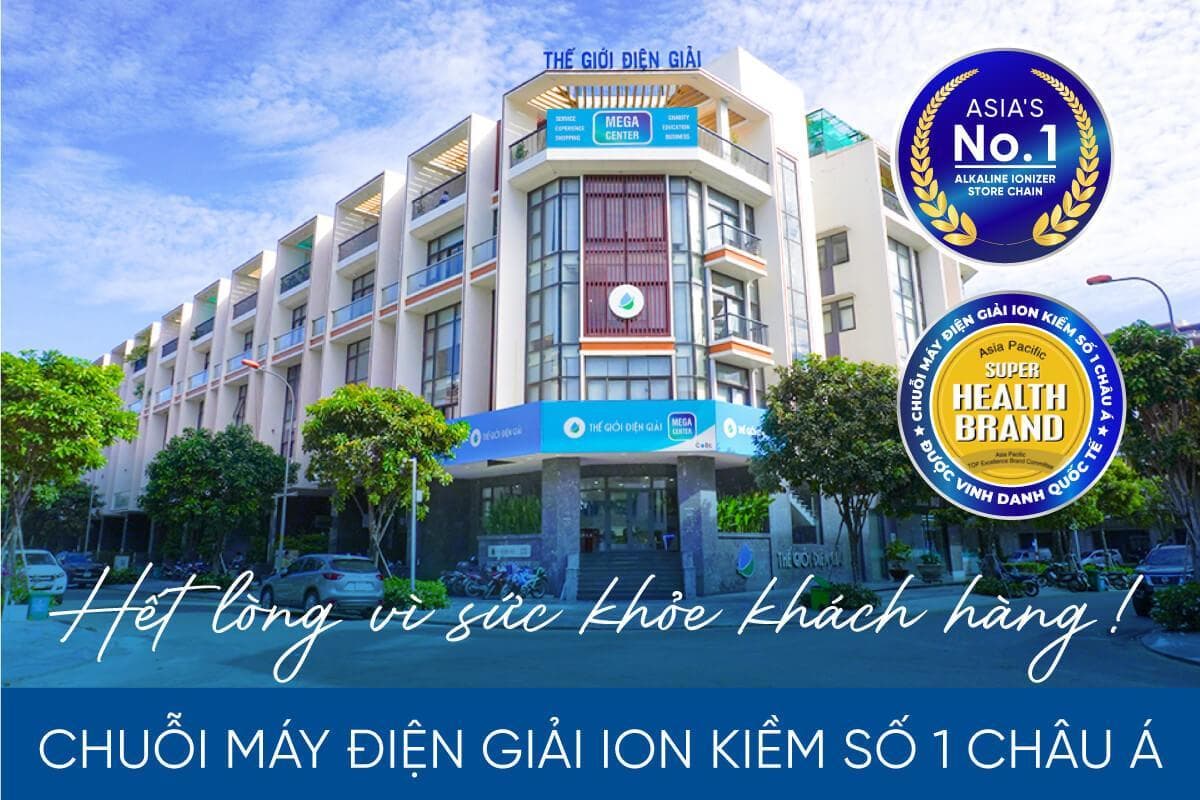Thế Giới Điện Giải Vũng Tàu - Máy lọc nước ion kiềm kangen facility 1