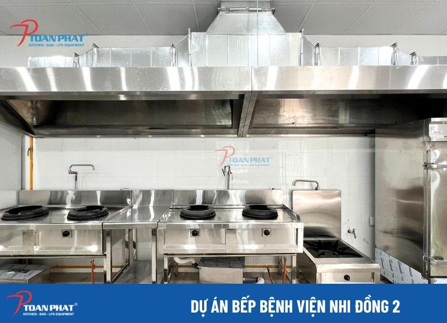Showroom thiết bị bếp nhà hàng Toàn Phát facility 1