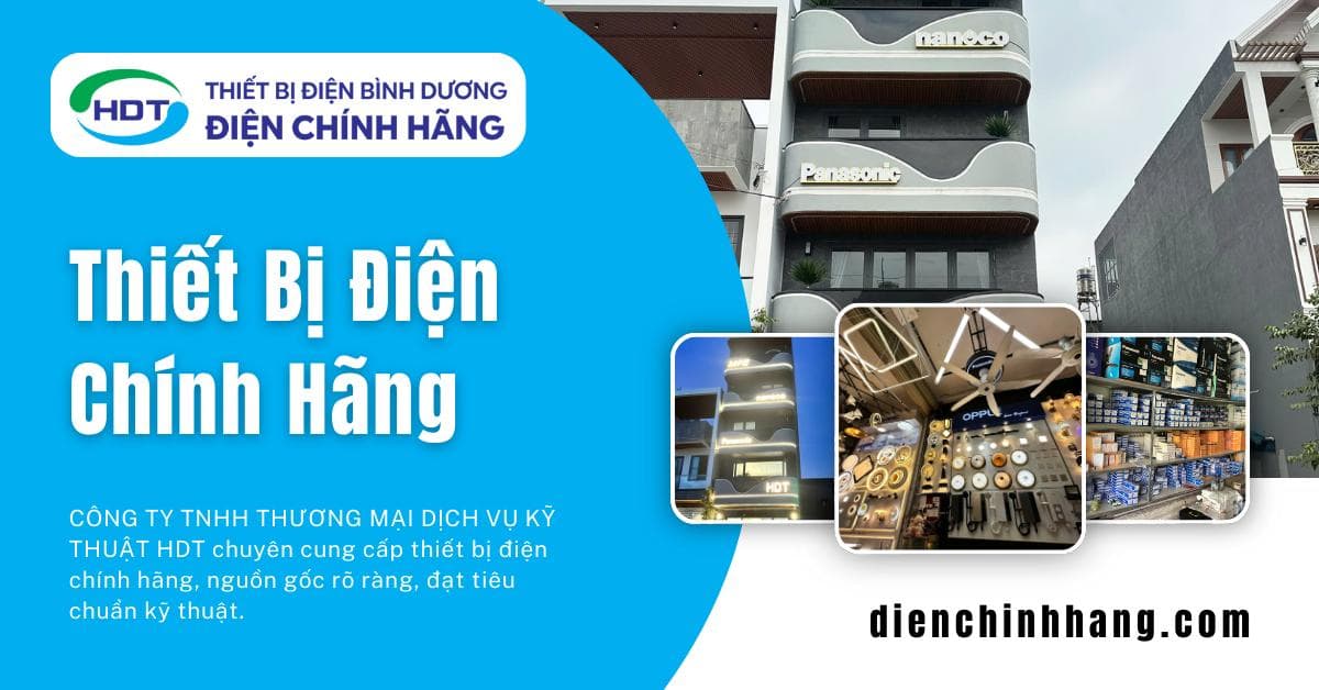 Thiết Bị Điện Bình Dương | Đèn Led Bình Dương | Đèn Trang Trí HDT facility 1