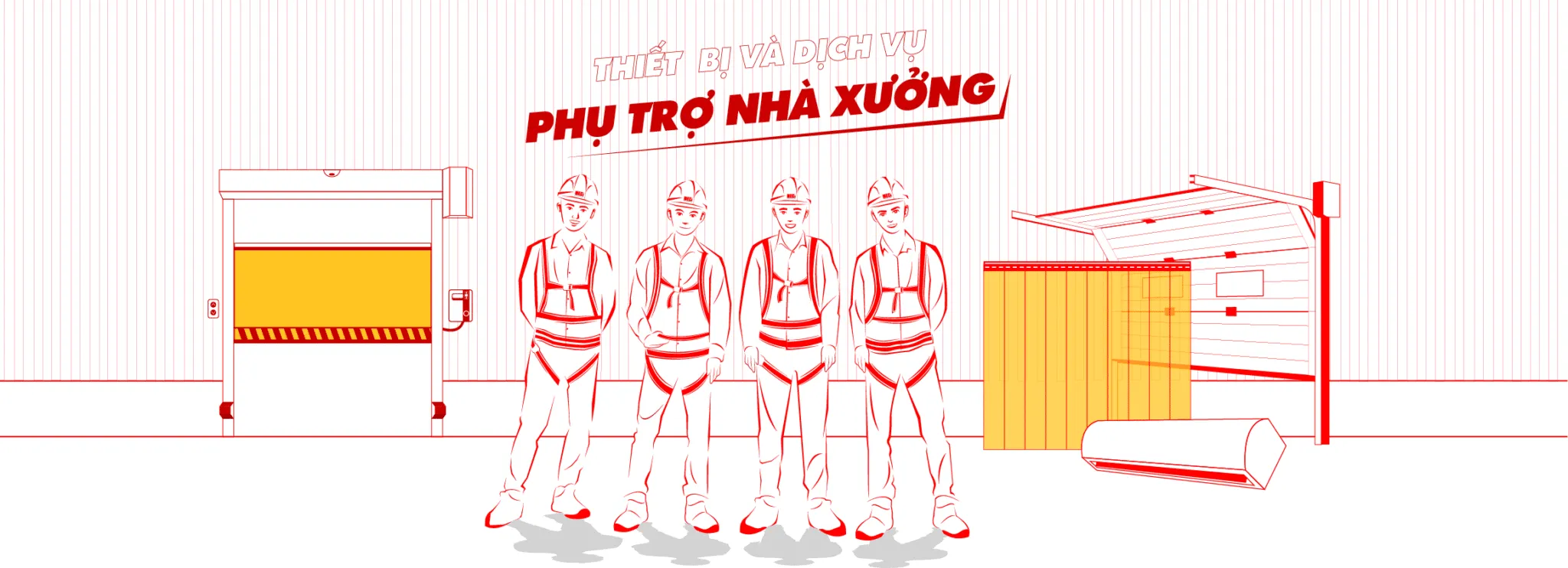 Thiết bị & Dịch vụ phụ trợ nhà xưởng - MECI Sài Gòn facility 2