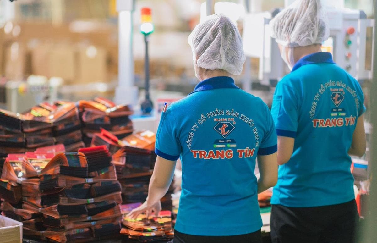 Công ty cổ phần sản xuất bao bì Trang Tín facility 2