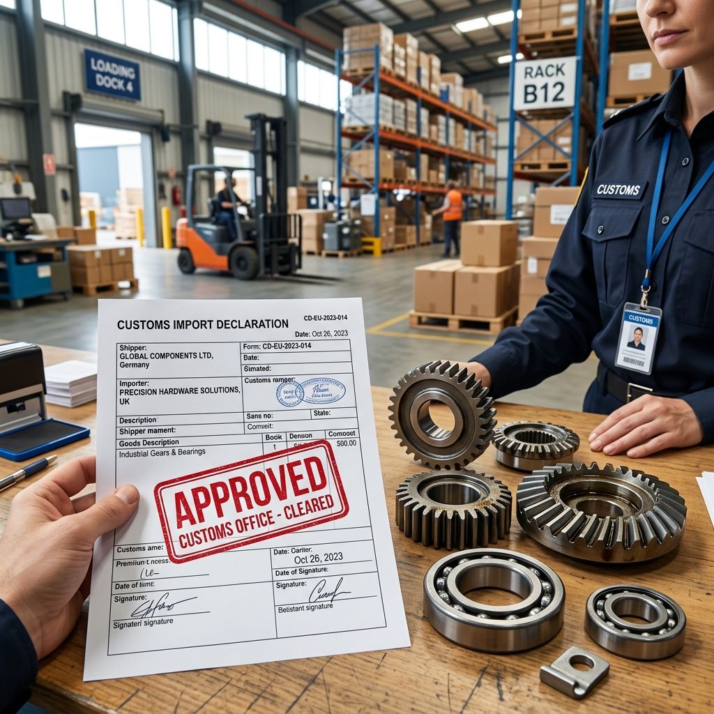 Industrial Hardware Import Process from Vietnam
