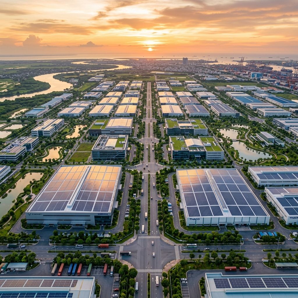 Top 10 Industrial Parks for Hardware Manufacturing in Vietnam
